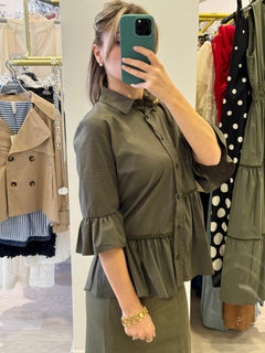 Camicia Ponpon