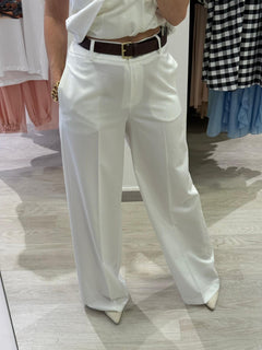 Pantalone a gamba dritta