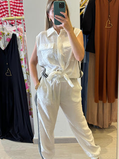 Pantalone con banda