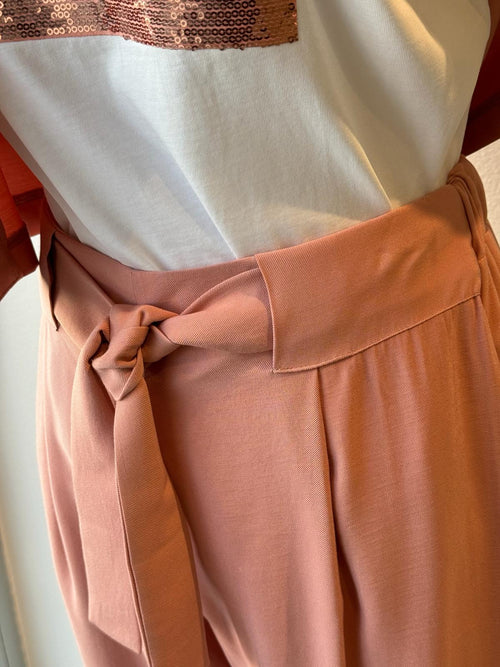 Pantalone a gamba dritta