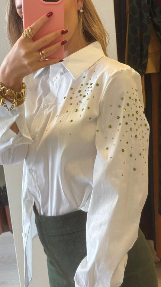 Camicia Con Strass