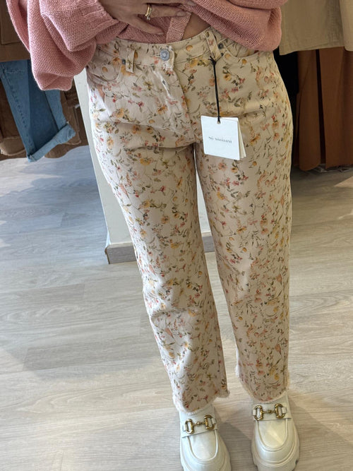 Denim Floreale
