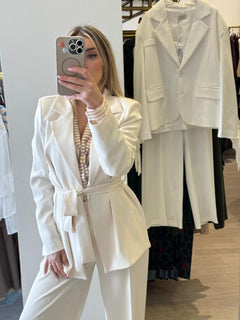 Tailleur Tessuto Fluido