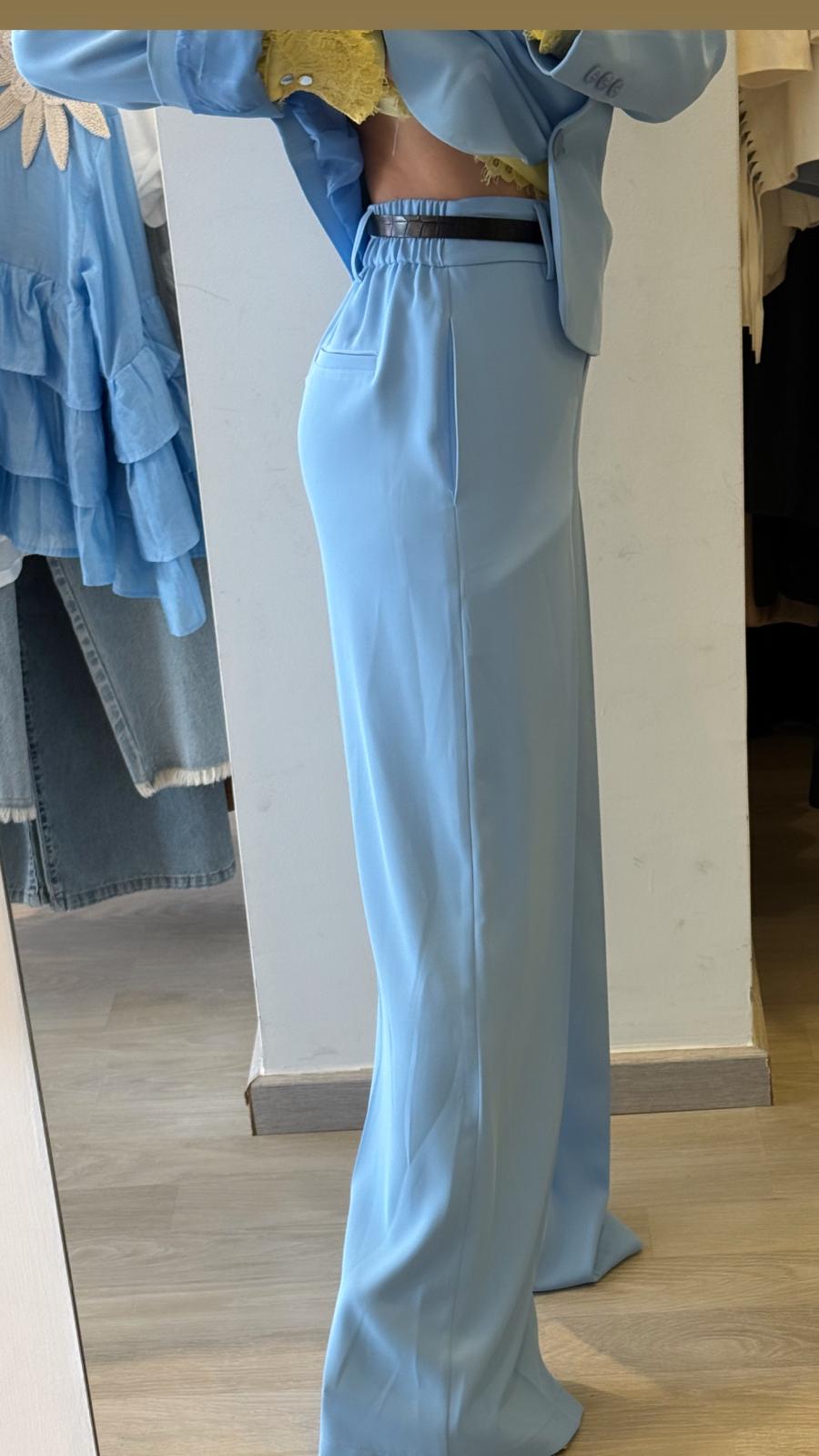 Pantalone Tessuto Fluido