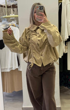 Giubbino Con Arricciatura