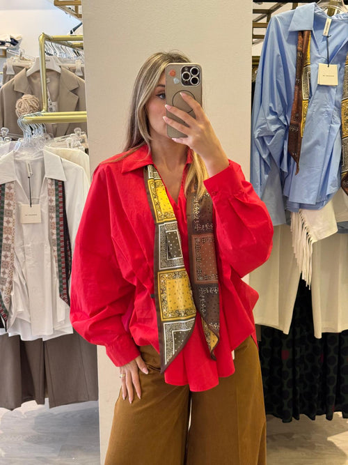 Camicia Con Foulard