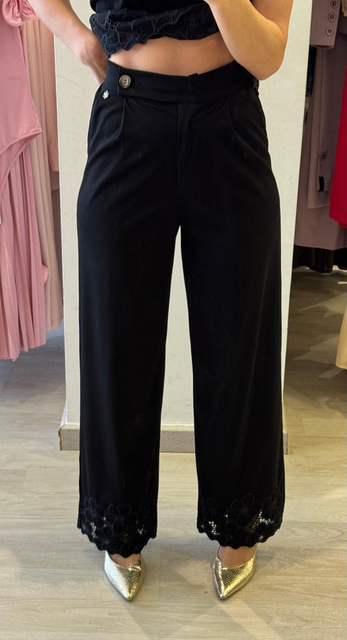 Pantalone In Filo Di Scozia