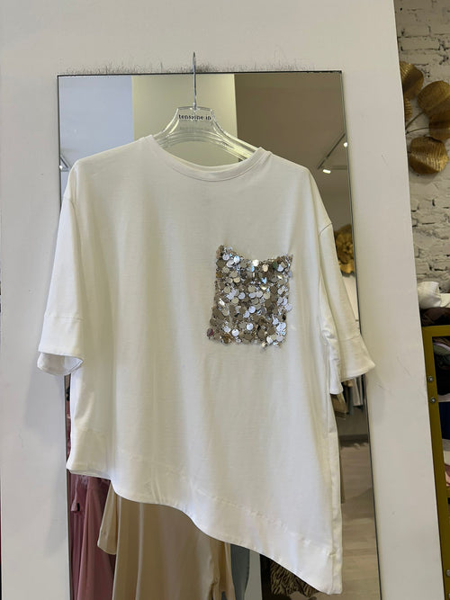 T-shirt  Taschino Con Paillettes