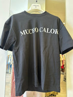 T-Shirt Con Stampa "MUCHO CALOR"