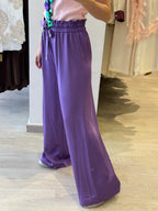 Pantalone In Saten Viscosa Motel