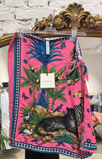 Gonna Pareo Corta Fantasia Leopardo