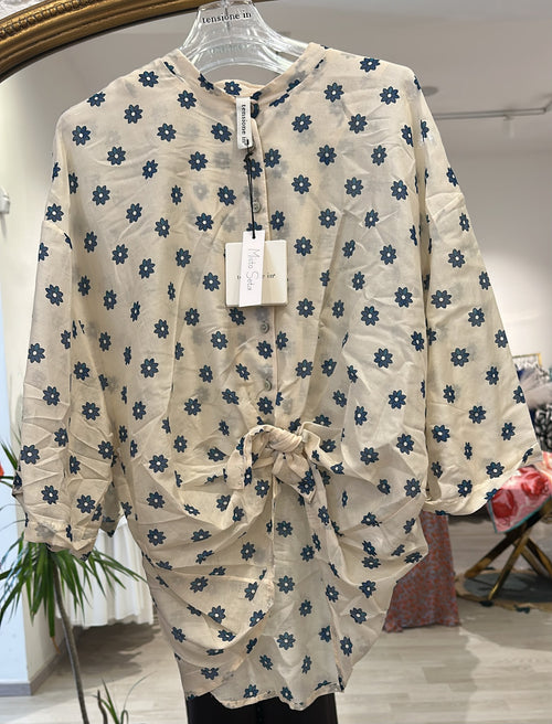 Camicia Fiorellini In Seta