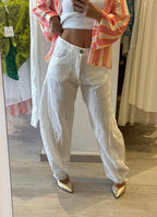 Pantalone Baloon in Puro Lino