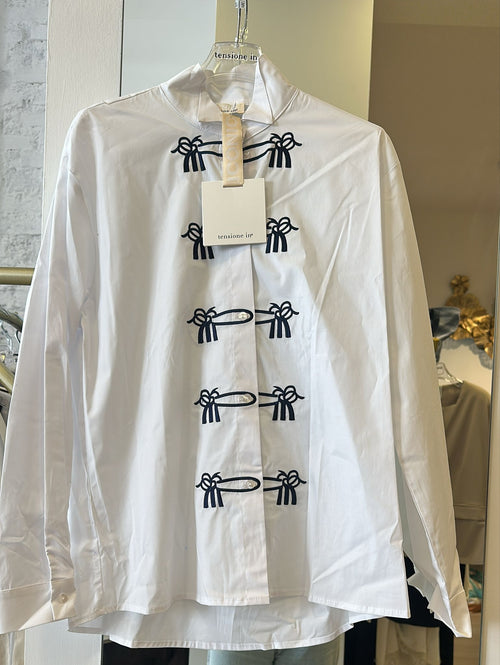 Camicia Con Ricami Alamaro Tensione IN