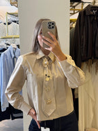 Camicia Con Cravatta A Spille HaveOne