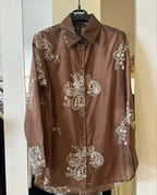 Camicia Ricamata