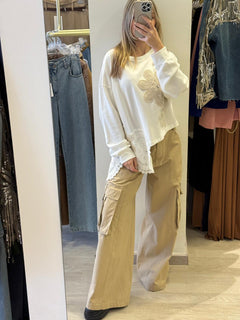 Felpa Macramè