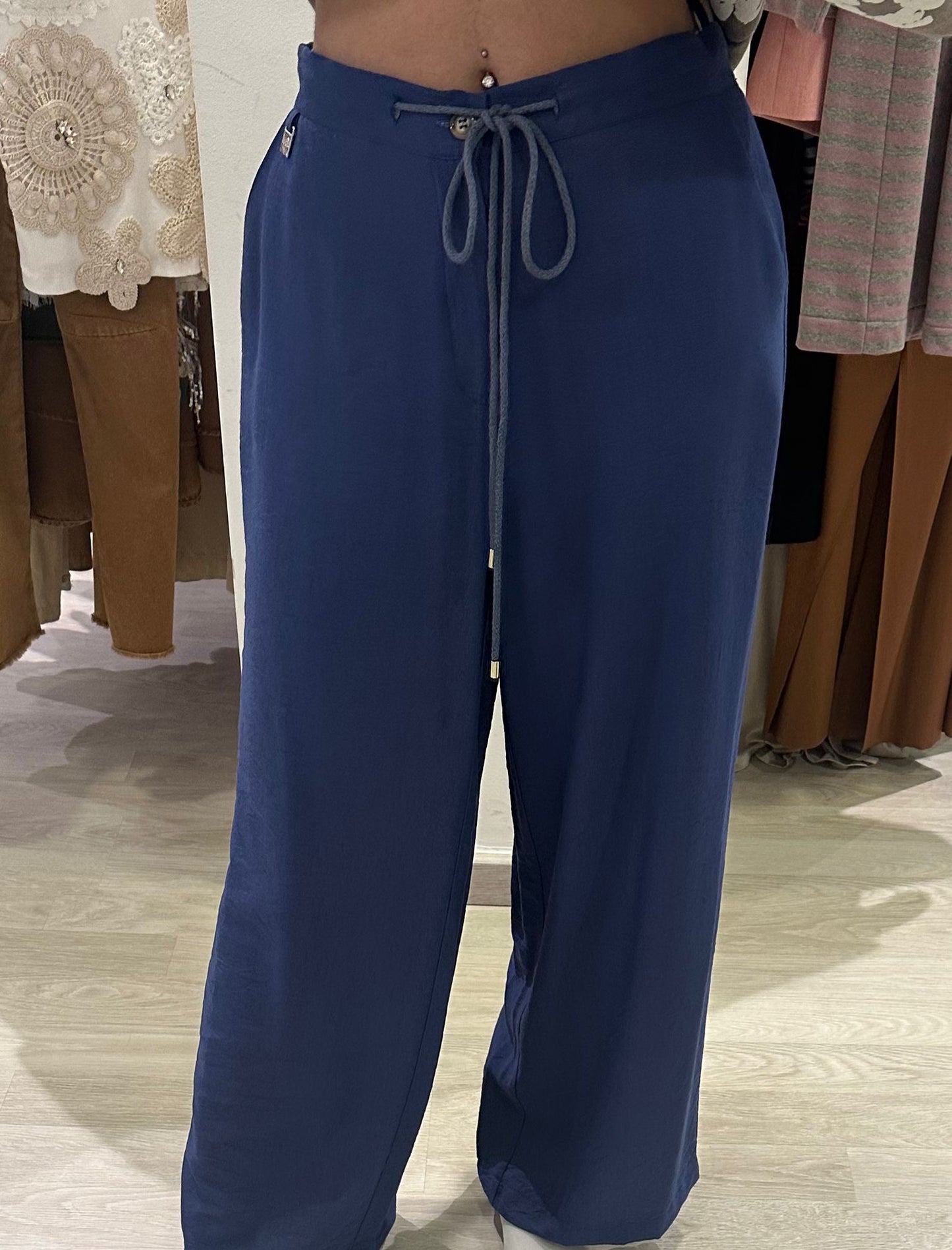 Pantalone Palazzo Con Coulisse