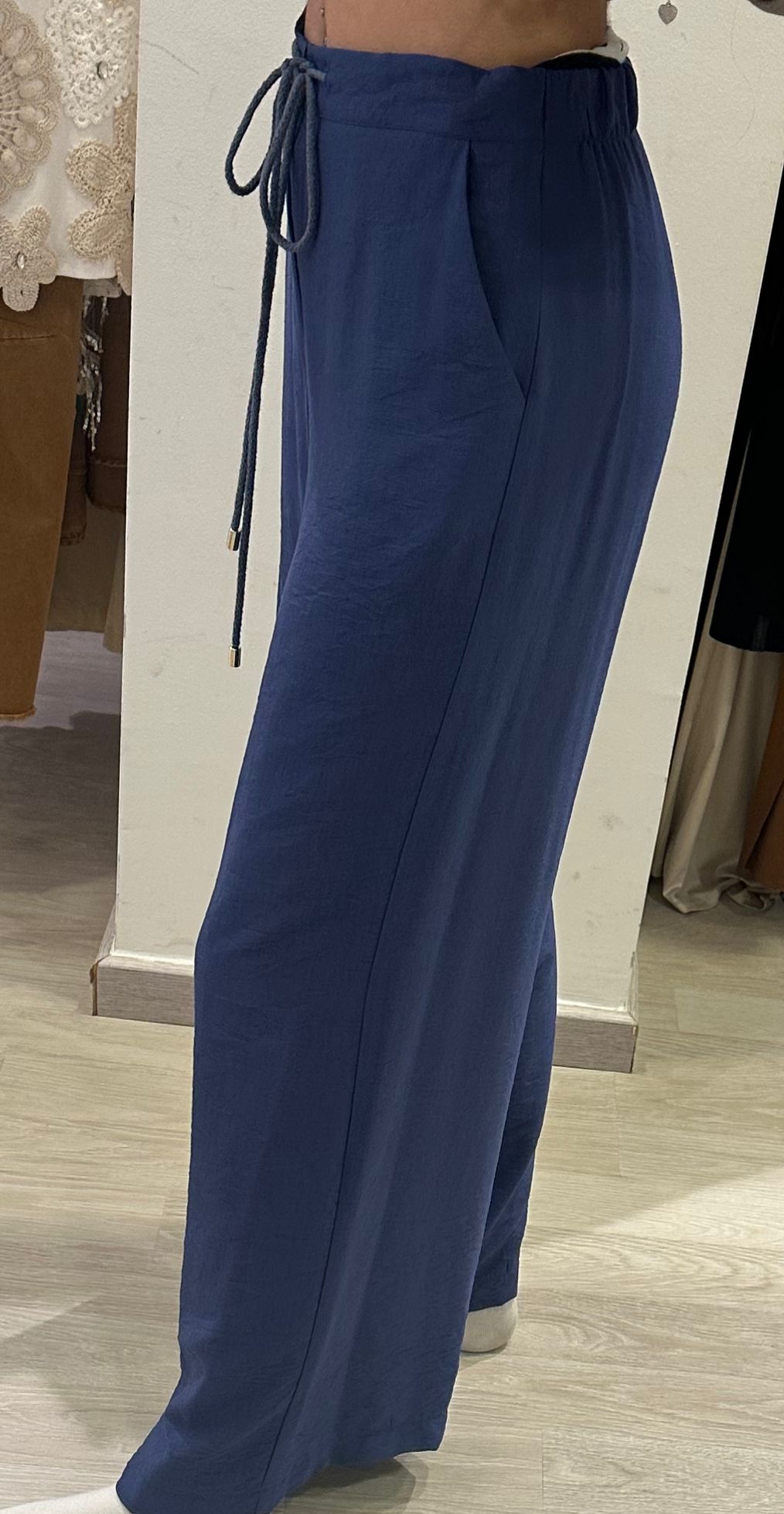 Pantalone Palazzo Con Coulisse