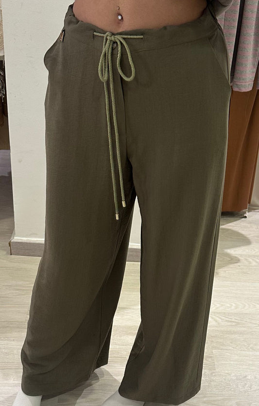 Pantalone Palazzo Con Coulisse