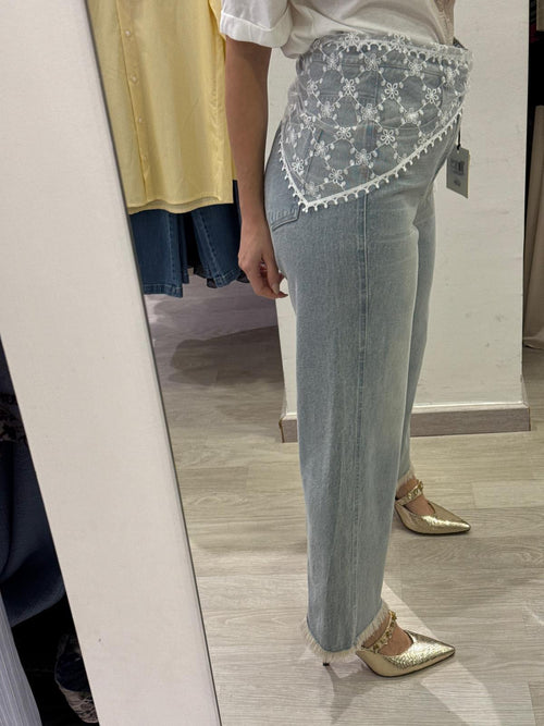Denim Cinturino Bandana