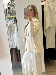 Tailleur Tessuto Fluido