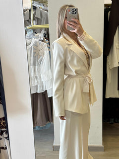 Tailleur Tessuto Fluido