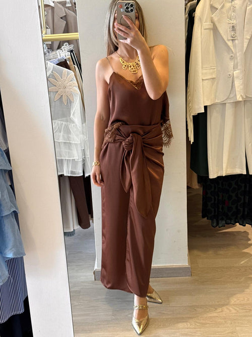 Top Saten Con Pizzo