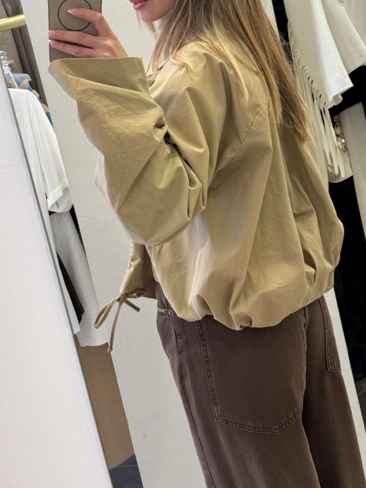 Giubbino Con Arricciatura