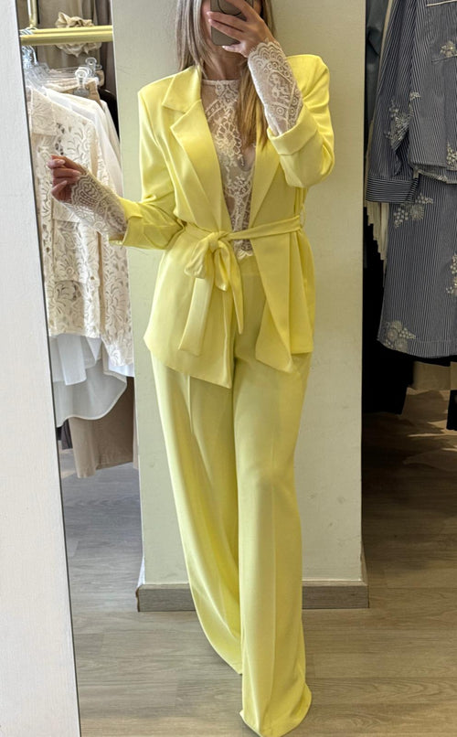 Tailleur Tessuto Fluido