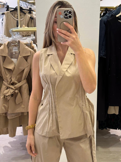 Gilet Riprese Con Cinturino