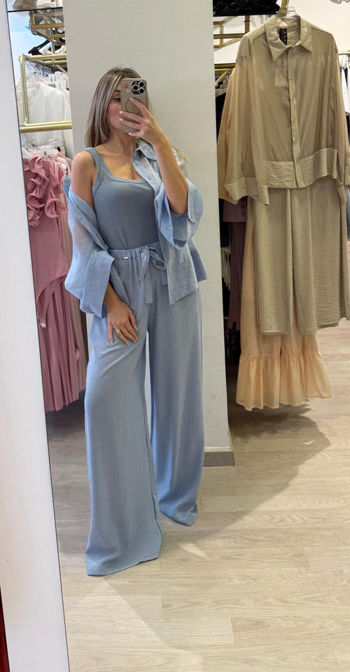 Pantalone In Viscosa