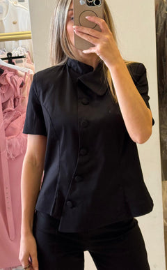 Giacca/Camicia Con Bottoni Trasversali 26B4719 Tensione In