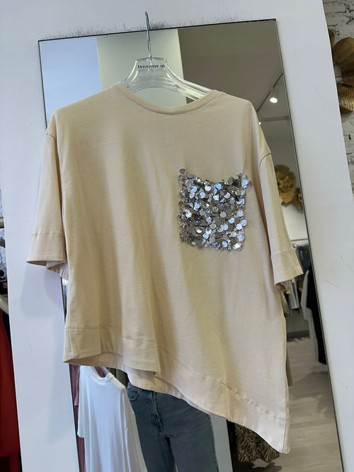 T-shirt  Taschino Con Paillettes
