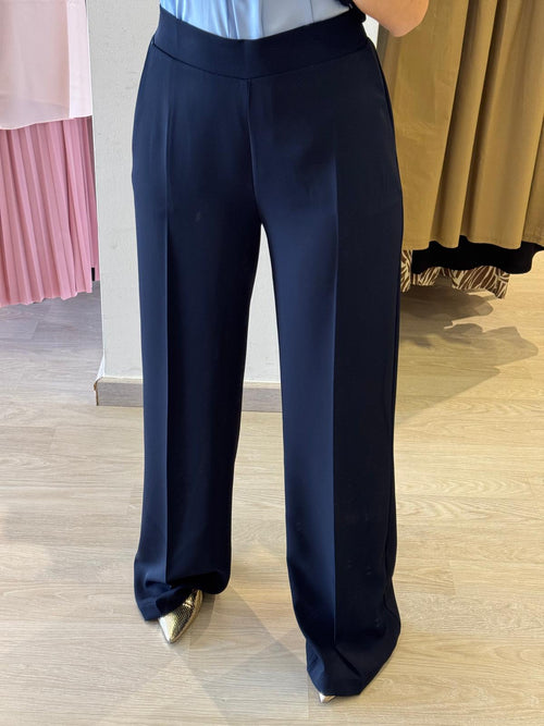 Tailleur Con Gilet Tessuto Fluido