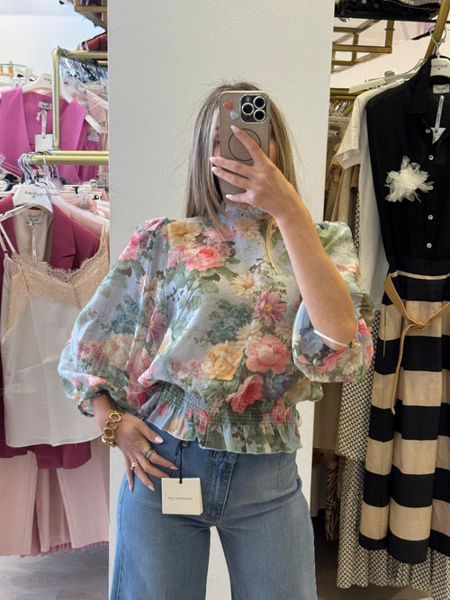 Camicia In Mussola Floreale