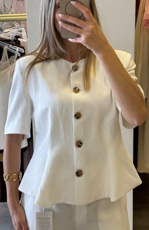 Completo Tailleur In Lino e Viscosa