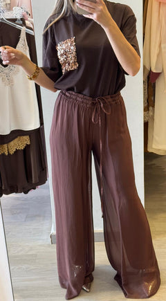 Pantalone Luce In Seta