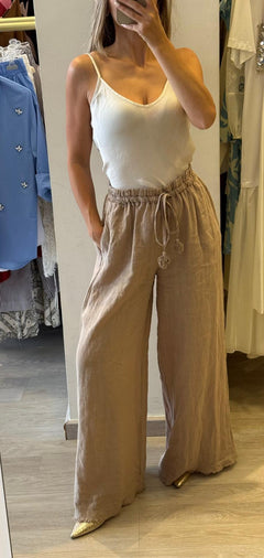 Pantalone Puro Lino