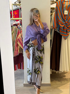 Gonna Pareo Lunga Fantasia Palme