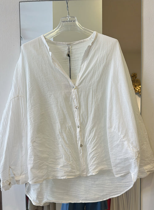 Camicia In Mussola Monocolore