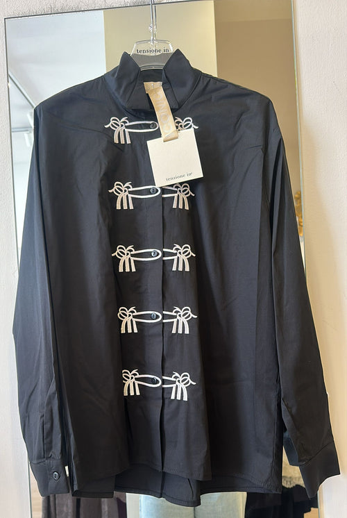 Camicia Con Ricami Alamaro Tensione IN