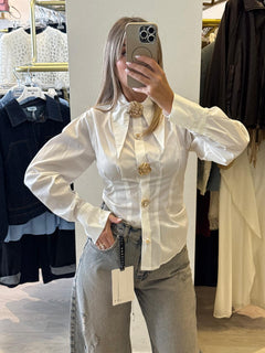 Camicia Con Bottoni Gioiello Oro HaveOne